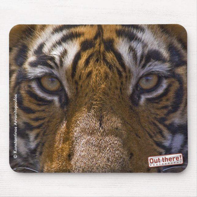 Tiger-Augen Mousepad (Vorne)