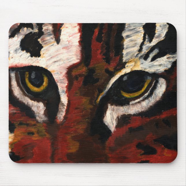Tiger-Augen Mousepad (Vorne)