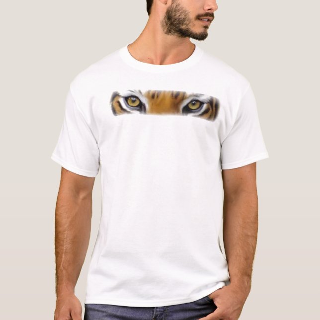 Tiger-Augen T-Shirt (Vorderseite)