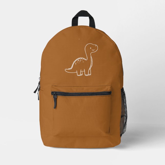 Tiger-Augenfarbe Bedruckter Rucksack (Vorderseite)