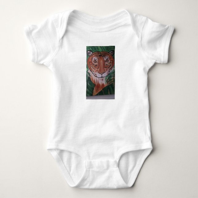 Tiger Baby Bodysuit Strampler (Vorderseite)