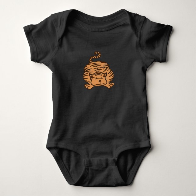 Tiger Baby Bodysuit Strampler (Vorderseite)
