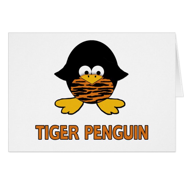 Tiger-Baby-Pinguin (Vorderseite (Horizontal))
