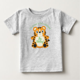 Tiger Baby Shower Safari T-shirt