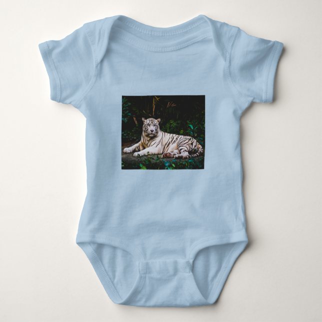Tiger Baby Strampler (Vorderseite)