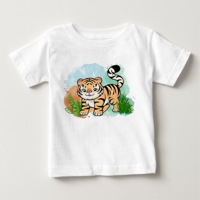 Tiger Baby T-shirt (Vorderseite)