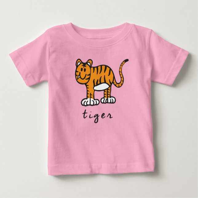 Tiger-Baby-T - Shirts (mit Basis) (Vorderseite)