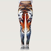 Tiger Bait All-Over-Print-Leggings
