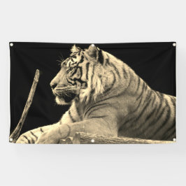 TIGER-Banner mit KRÄMPFSTOFFEN Banner