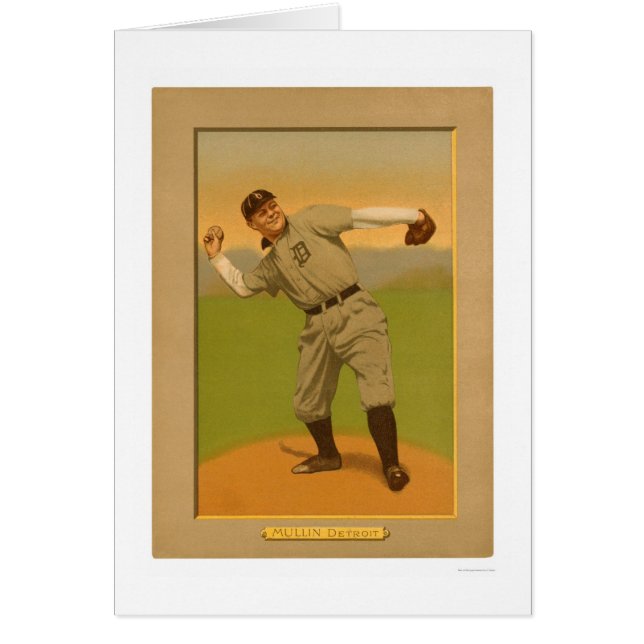 Tiger-Baseball 1911 Georges Mullin (Vorne)