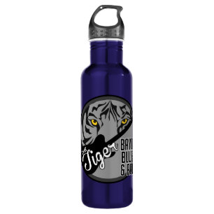 Tiger Bayou Blues & Rock Water Flasche Edelstahlflasche