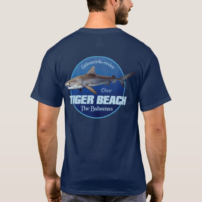 Tiger Beach (DD2) T-Shirt (Rückseite)