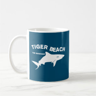 Tiger Beach - Die Bahamas   Tauchen mit Haien Kaffeetasse