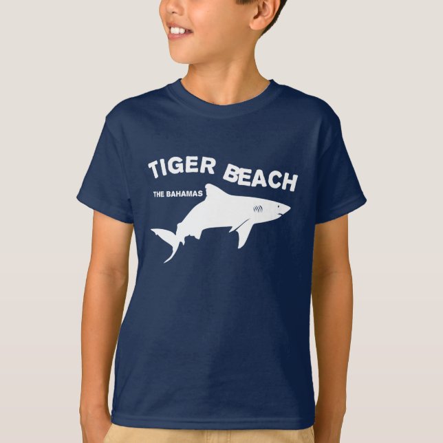 Tiger Beach - Die Bahamas | Tauchen mit Haien T-Shirt (Vorderseite)