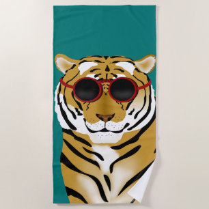 Tiger Beach Handtuch