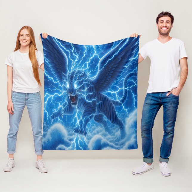 Tiger Beast Fleece Blanket (Beispiel)