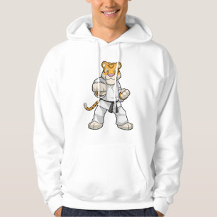 Tiger bei Martial Arts Karate Hoodie