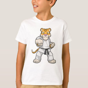 Tiger bei Martial Arts Karate T-Shirt