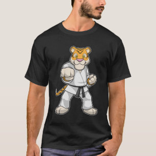 Tiger bei Martial Arts Karate T-Shirt