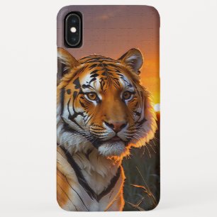 Tiger bei Sonnenuntergang Case-Mate iPhone Hülle