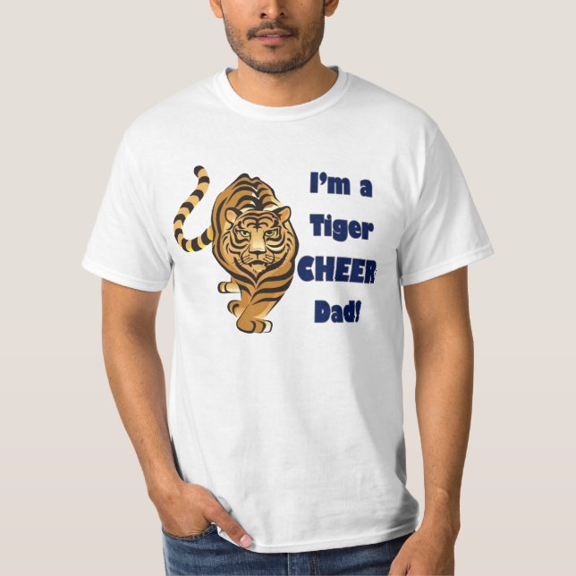 Tiger-Beifall-Vater T-Shirt (Vorderseite)