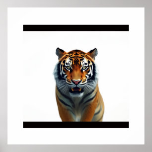 Tiger-Beobachtung Poster