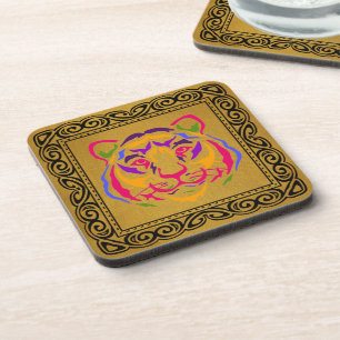 Tiger Beverage Coaster Getränkeuntersetzer