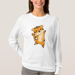 Tiger Big Cat Niedlicher Tiere für Kinder T-Shirt