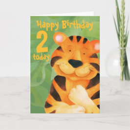 Tiger Birthday Card 2 Karte