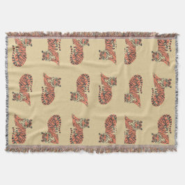 Tiger Blanket Decke