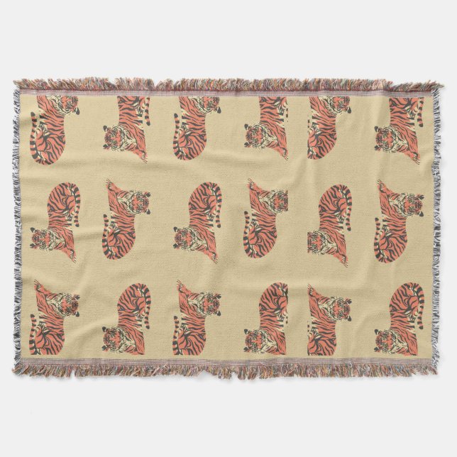 Tiger Blanket Decke (Vorderseite)