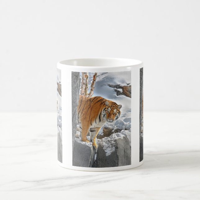 Tiger-Blicks-Tasse Tasse (Mittel)