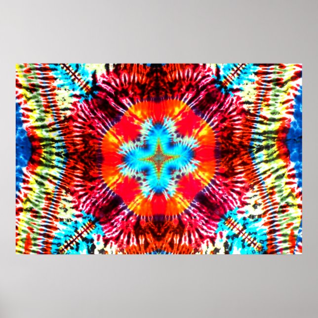 Tiger Blossom Dye Poster (Vorne)