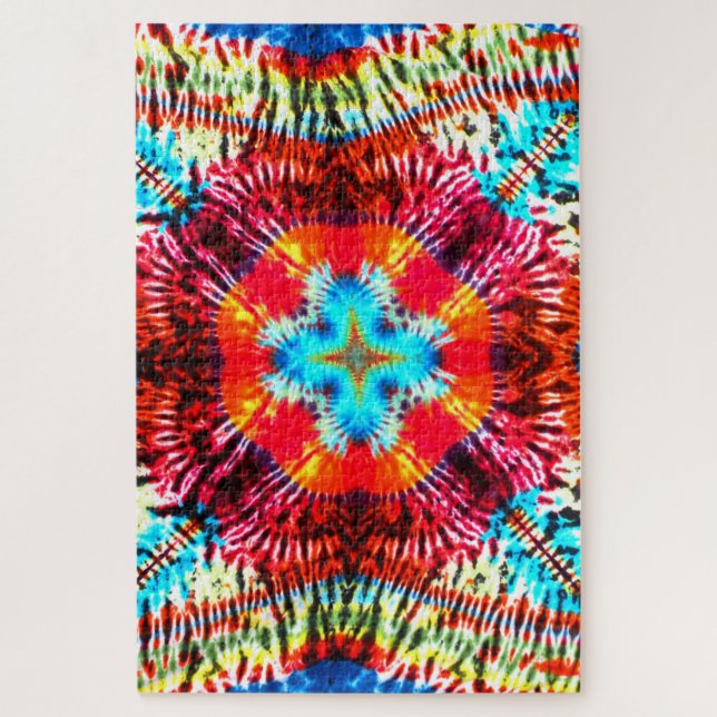 Tiger Blossom Dye Puzzle (Vertikal)