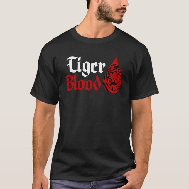 Tiger-Blut T-Shirt (Vorderseite)