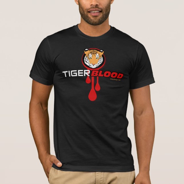 Tiger-Blut T-Shirt (Vorderseite)