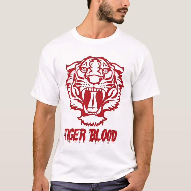 Tiger-Blut T-Shirt (Vorderseite)