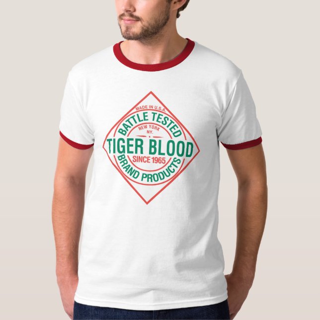 Tiger-Blut T-Shirt (Vorderseite)