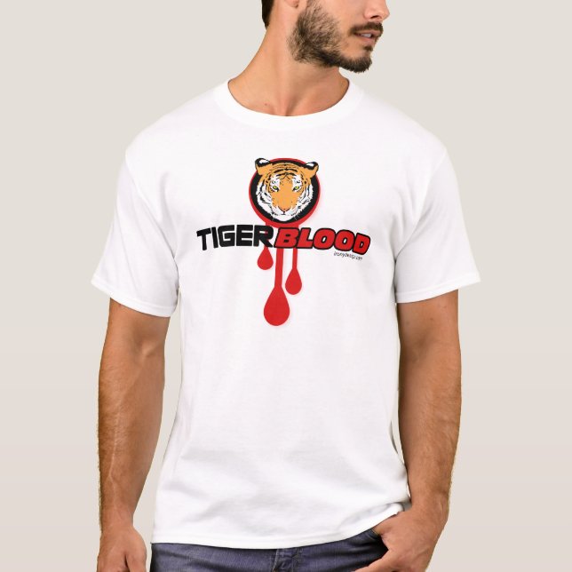 Tiger-Blut T-Shirt (Vorderseite)