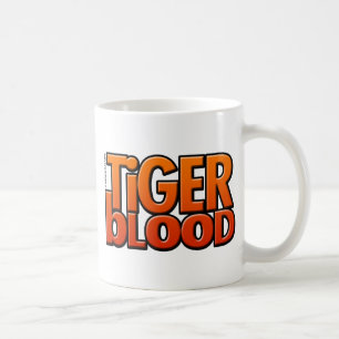 Tiger-Blut-Zeitschrift Tasse