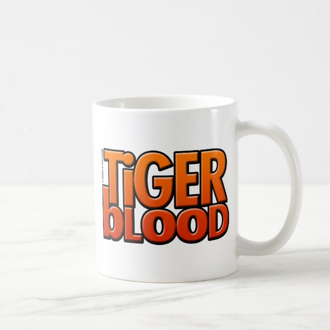Tiger-Blut-Zeitschrift Tasse (Rechts)