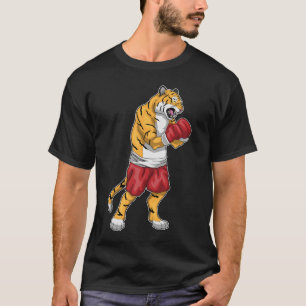 Tiger Boxer Boxhandschuhe Boxing T-Shirt