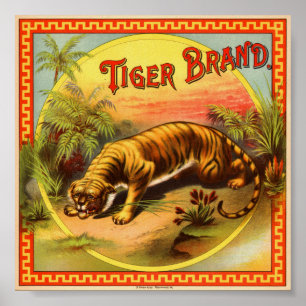 Tiger Brand 1900 Poster