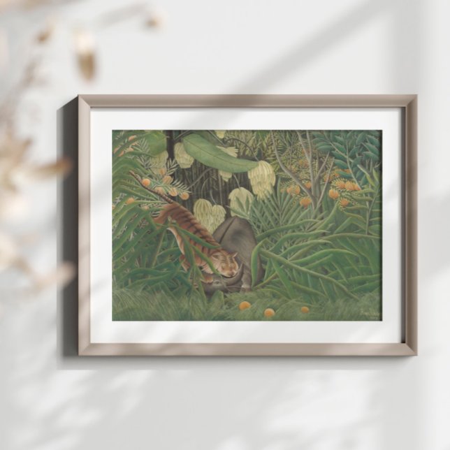 Tiger Buffalo 3 Jungle Leaf Ephemera Decoupage Seidenpapier (Von Creator hochgeladen)