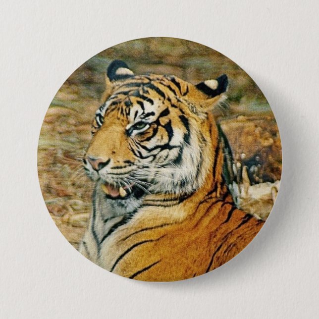 Tiger Button (Vorderseite)