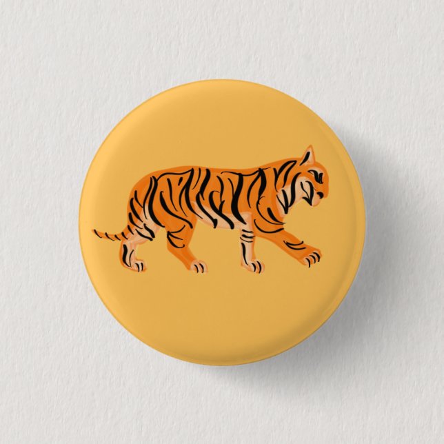 Tiger Button (Vorderseite)