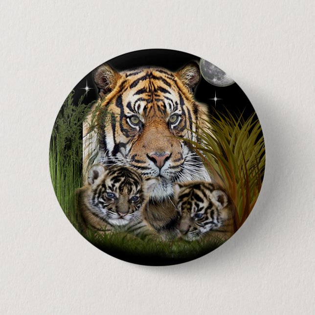 Tiger Button (Vorderseite)