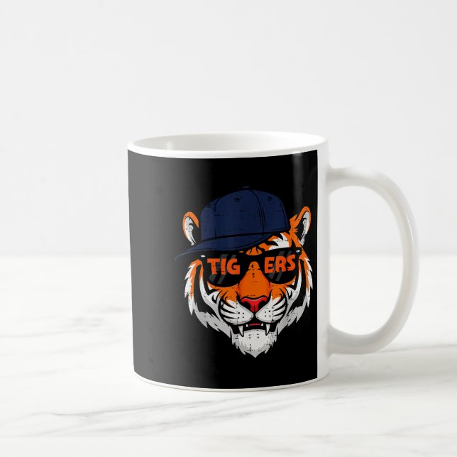 Tiger Cap Boys Youth Teen Kids Men Women Girls  Kaffeetasse (Rechts)