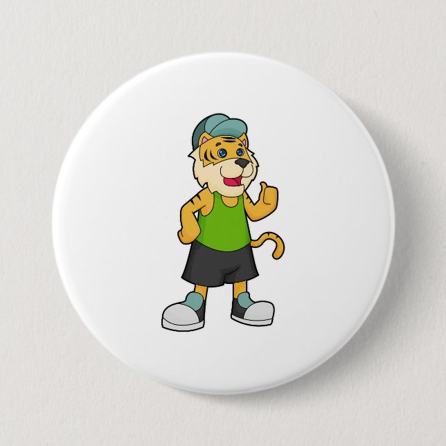 Tiger Cap Button (Vorderseite)