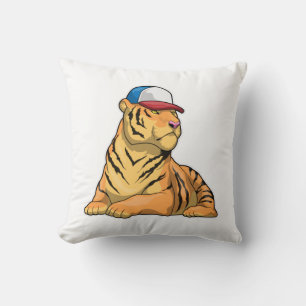 Tiger Cap Kissen